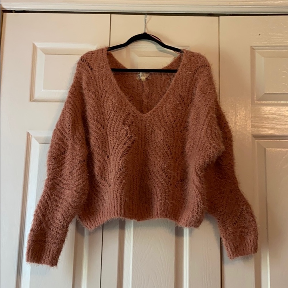 Dusty pink sweater